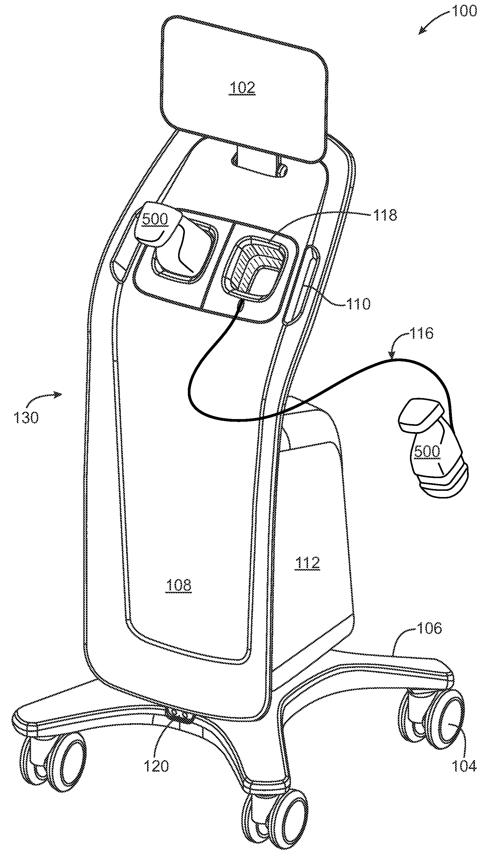 Variable treatment site body contouring using an ultrasound therapy device