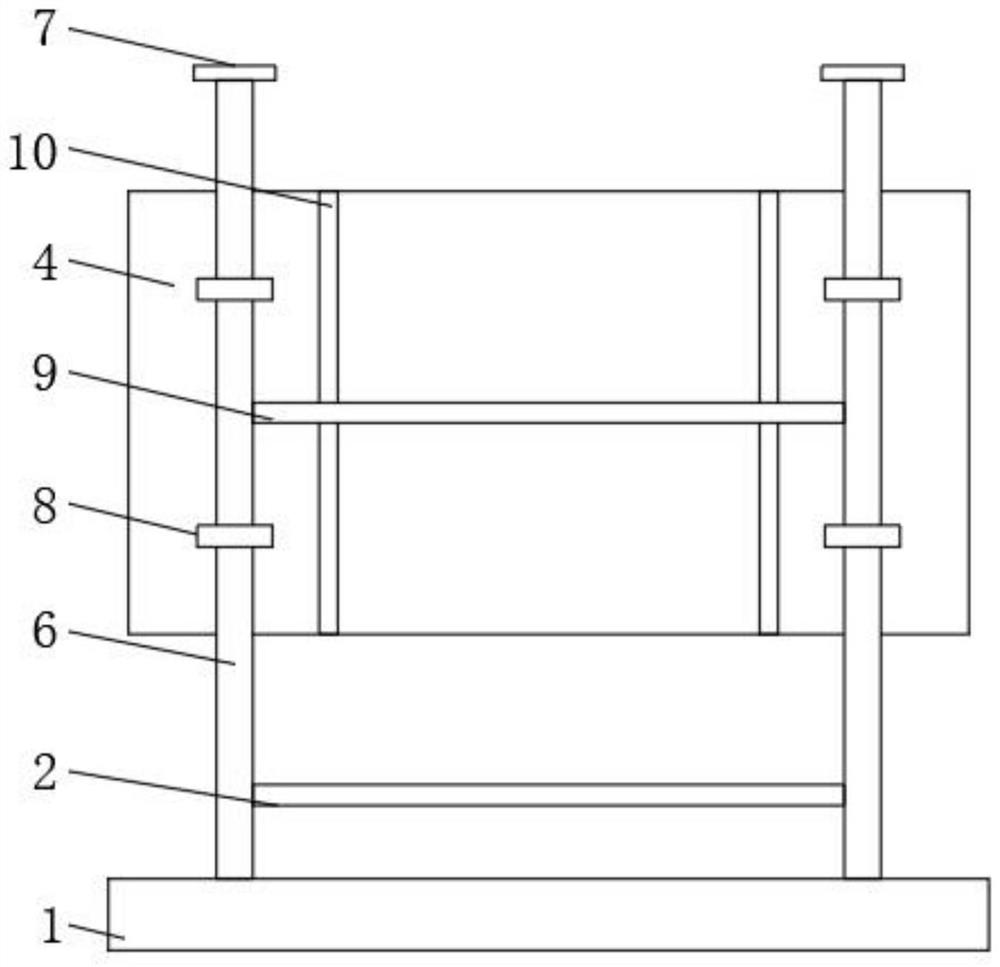 Financial risk prediction device based on real-time data and use method