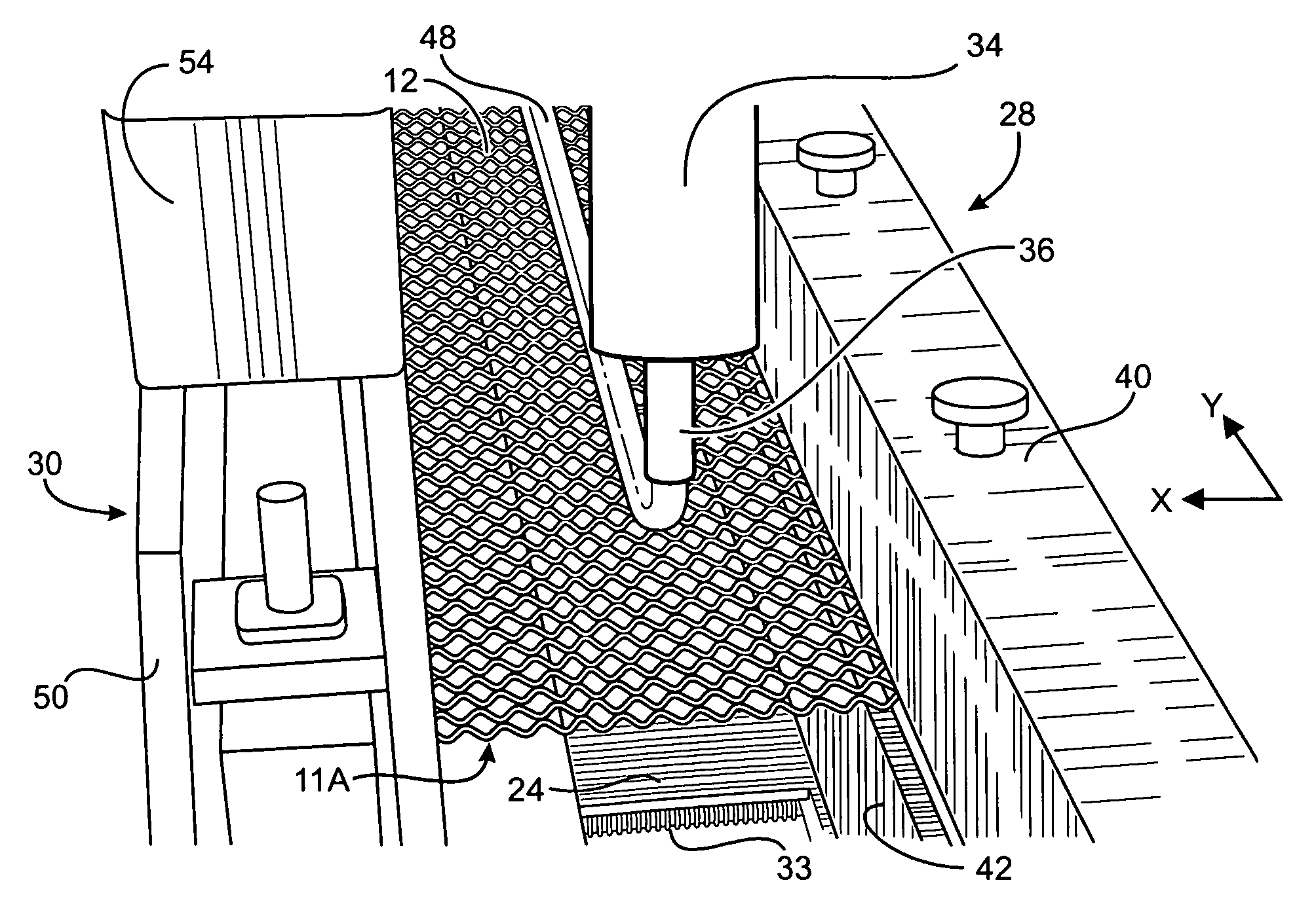 Apparatus and method for making wire screen