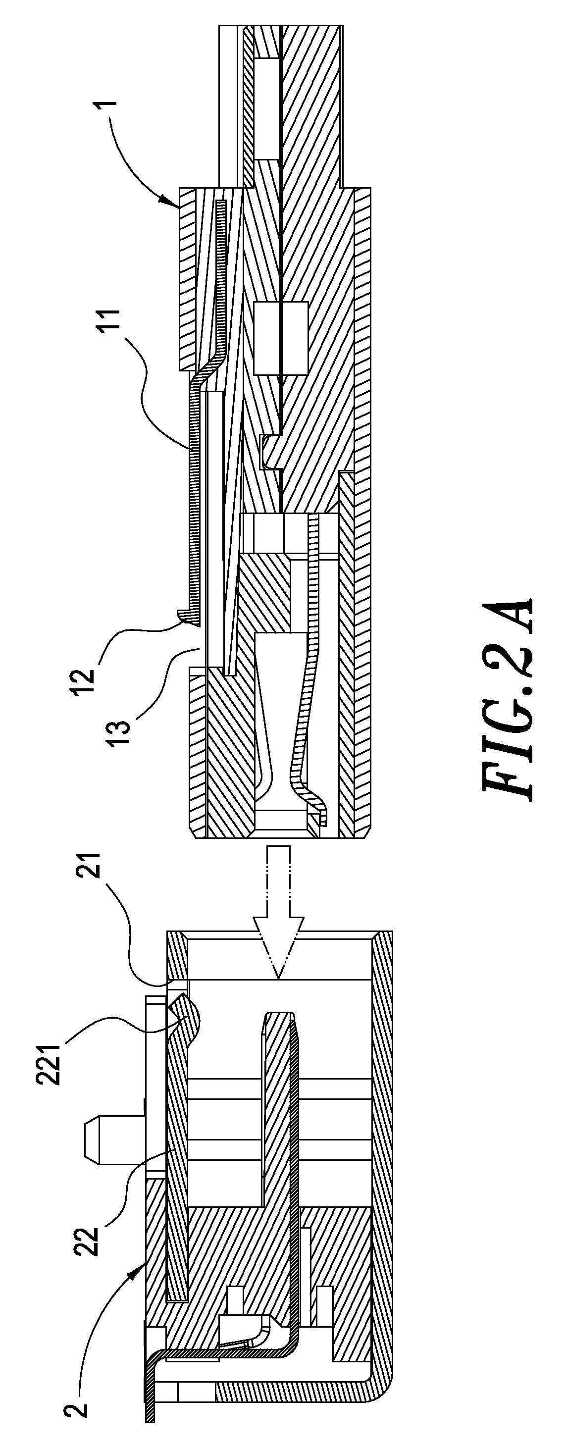 Structure for HDMI connector