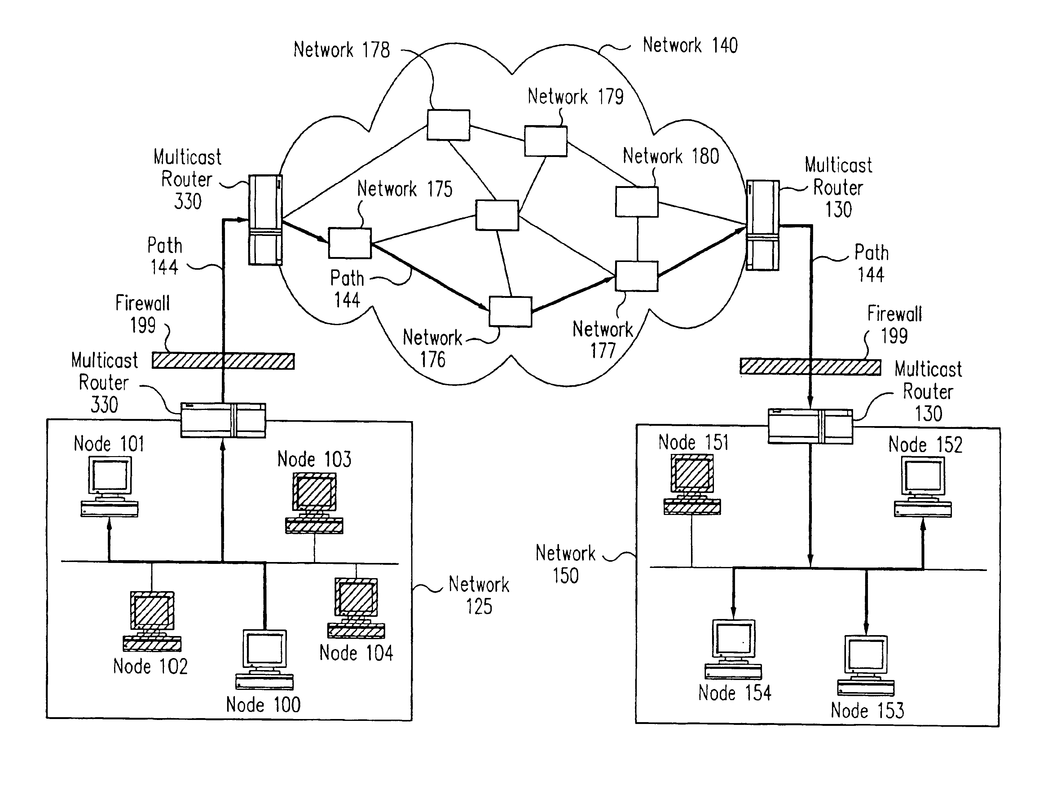 Method and apparatus for securely providing billable multicast data