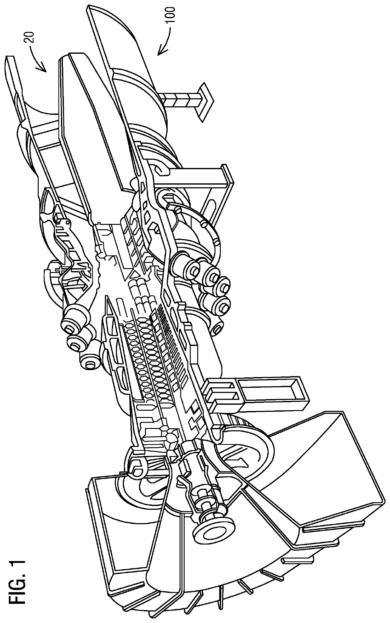 Gas turbine engine induction system, corresponding induction heater and method for inductively heating a component