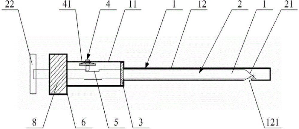 Pleura biopsy needle