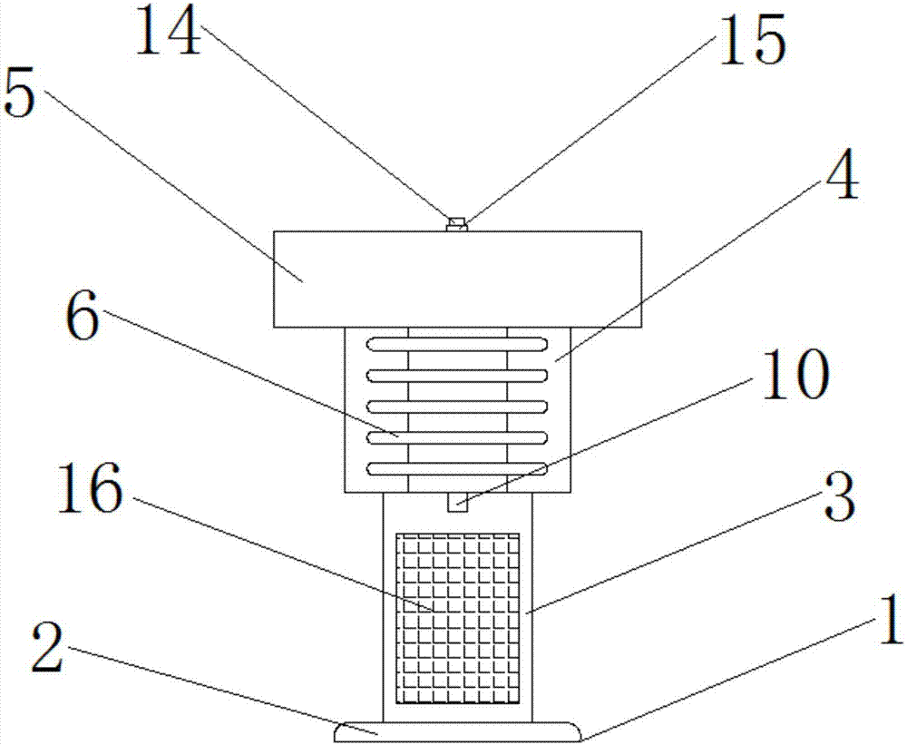 LED lawn lamp intelligent control system