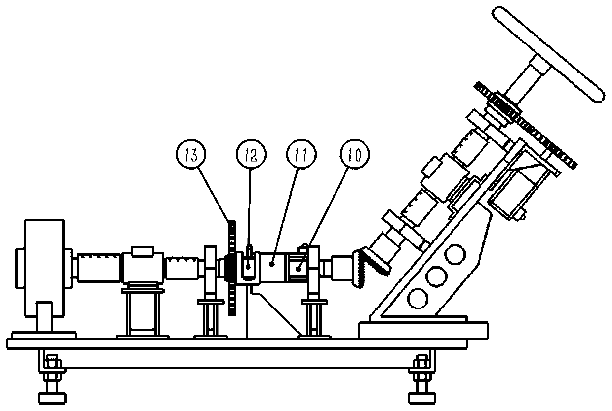 Performance test system of electric power steering system for storage logistics vehicle