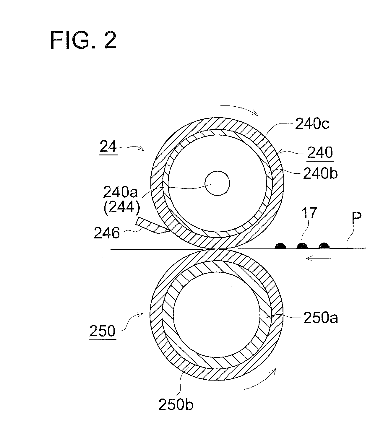 Electrostatic latent image developing toner and method of image forming