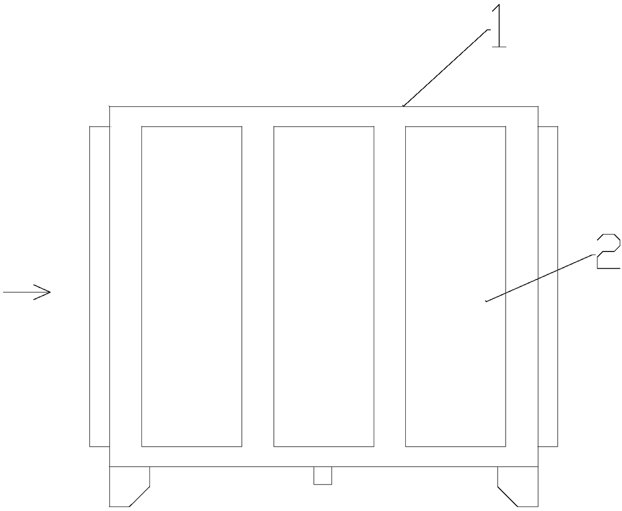 Cooking fume purifying device