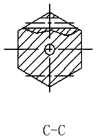 Adapter joint for small-bore gas/liquid pressure measurement