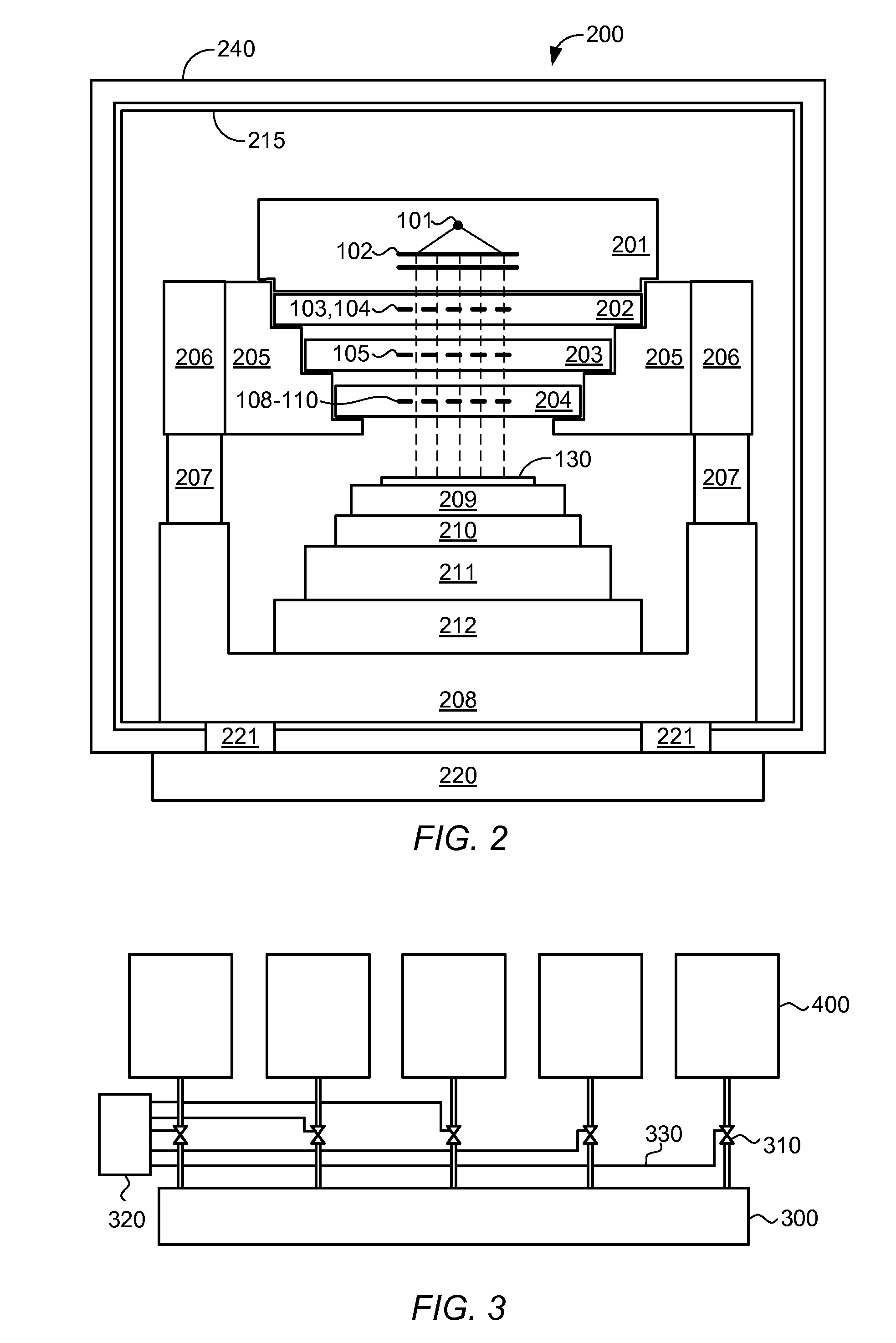 Method and Arrangement for Realizing a Vacuum in a Vacuum Chamber