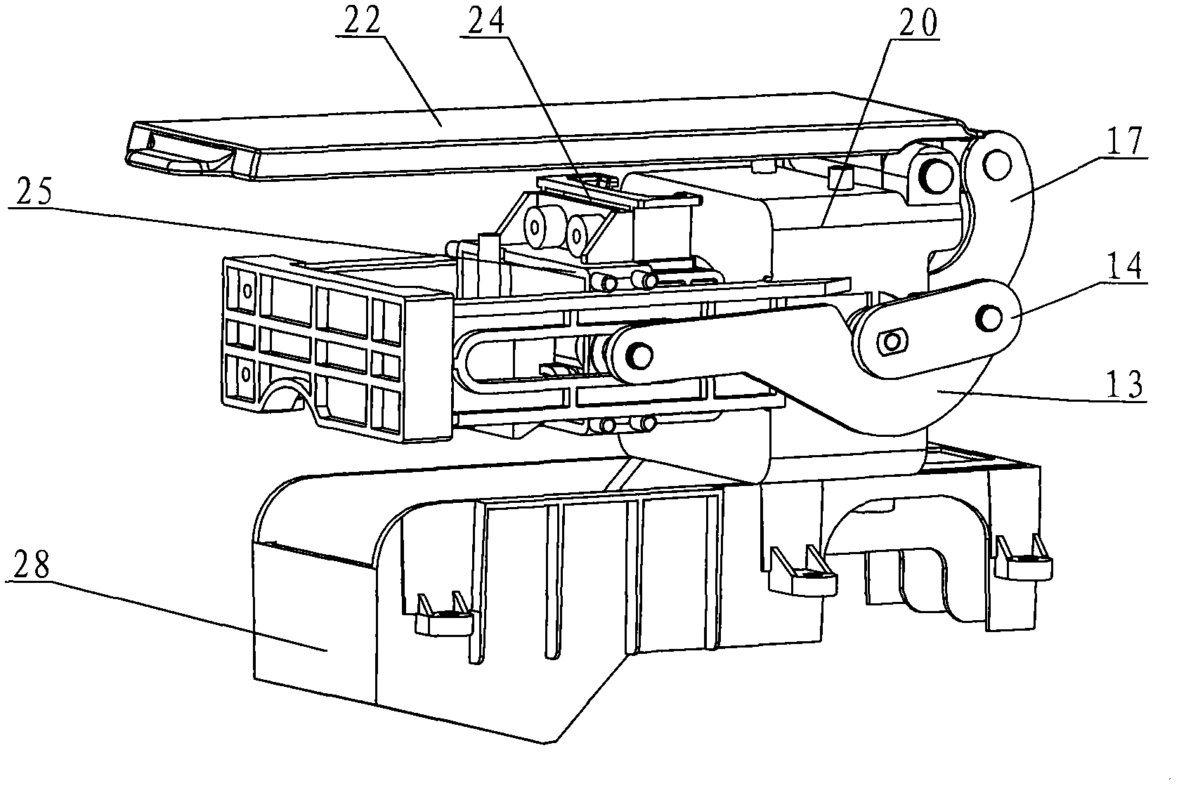 Coffee machine capable of automatically discharging capsule