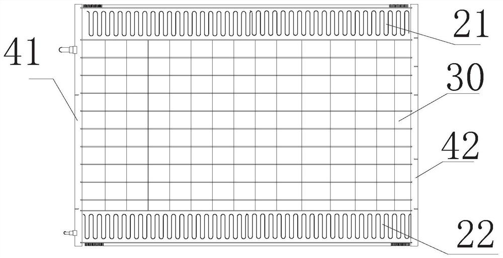 A microchannel heat exchanger