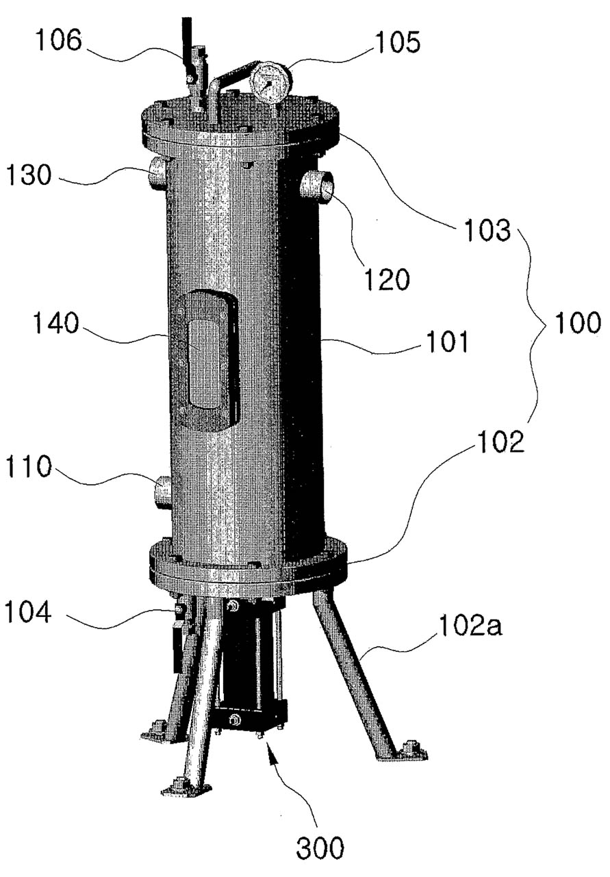 Filtration device having variable filter