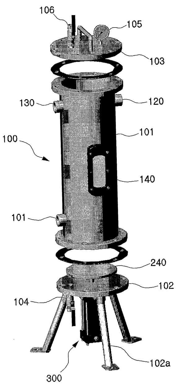 Filtration device having variable filter