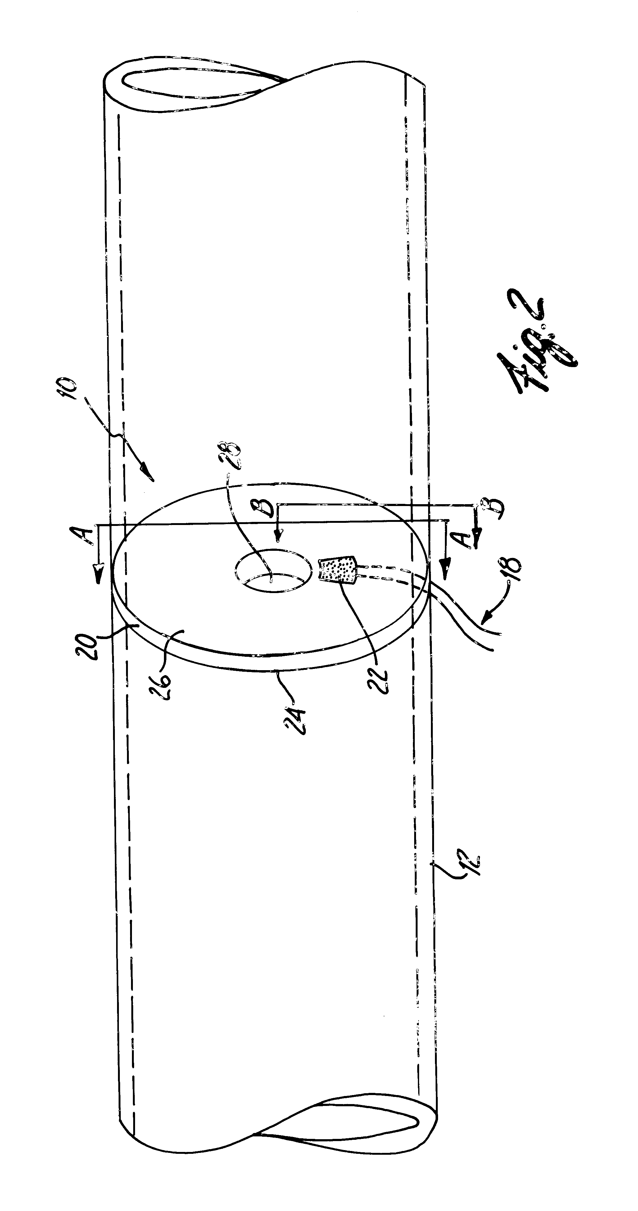 Bi-directional differential pressure flow sensor