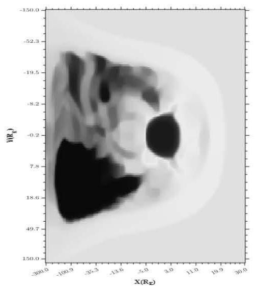 Three-dimensional magnetic layer reconstruction method and system based on limited angle projection data