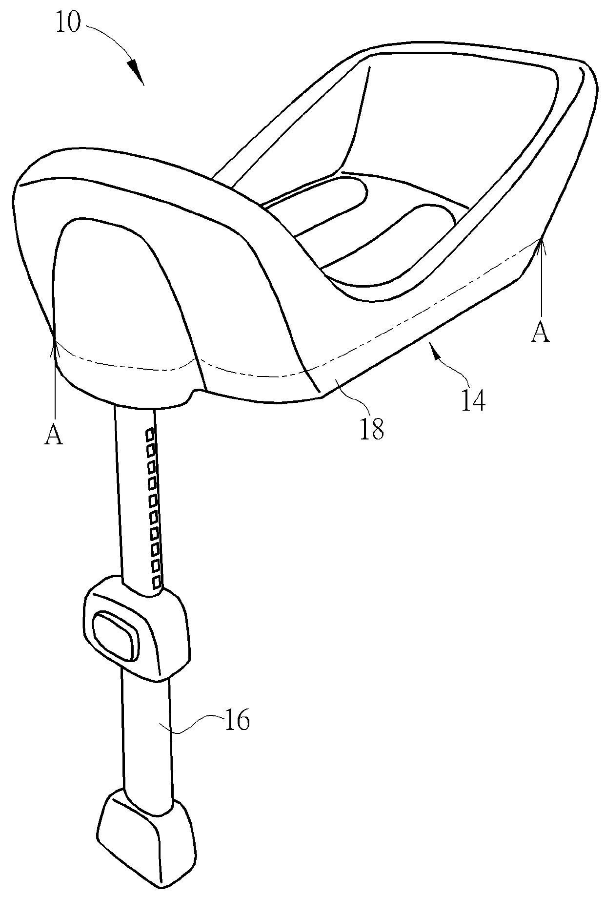 Seat buffering device and vehicle safety seat having the same