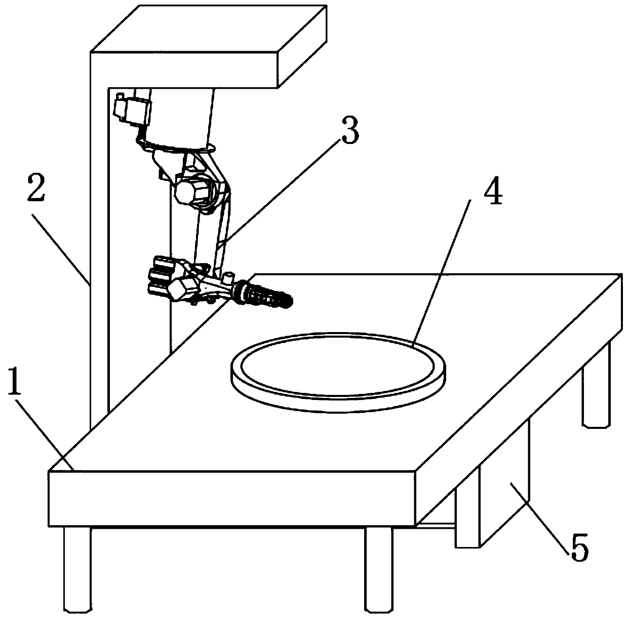 A printing mechanism for pop can production based on digital printing