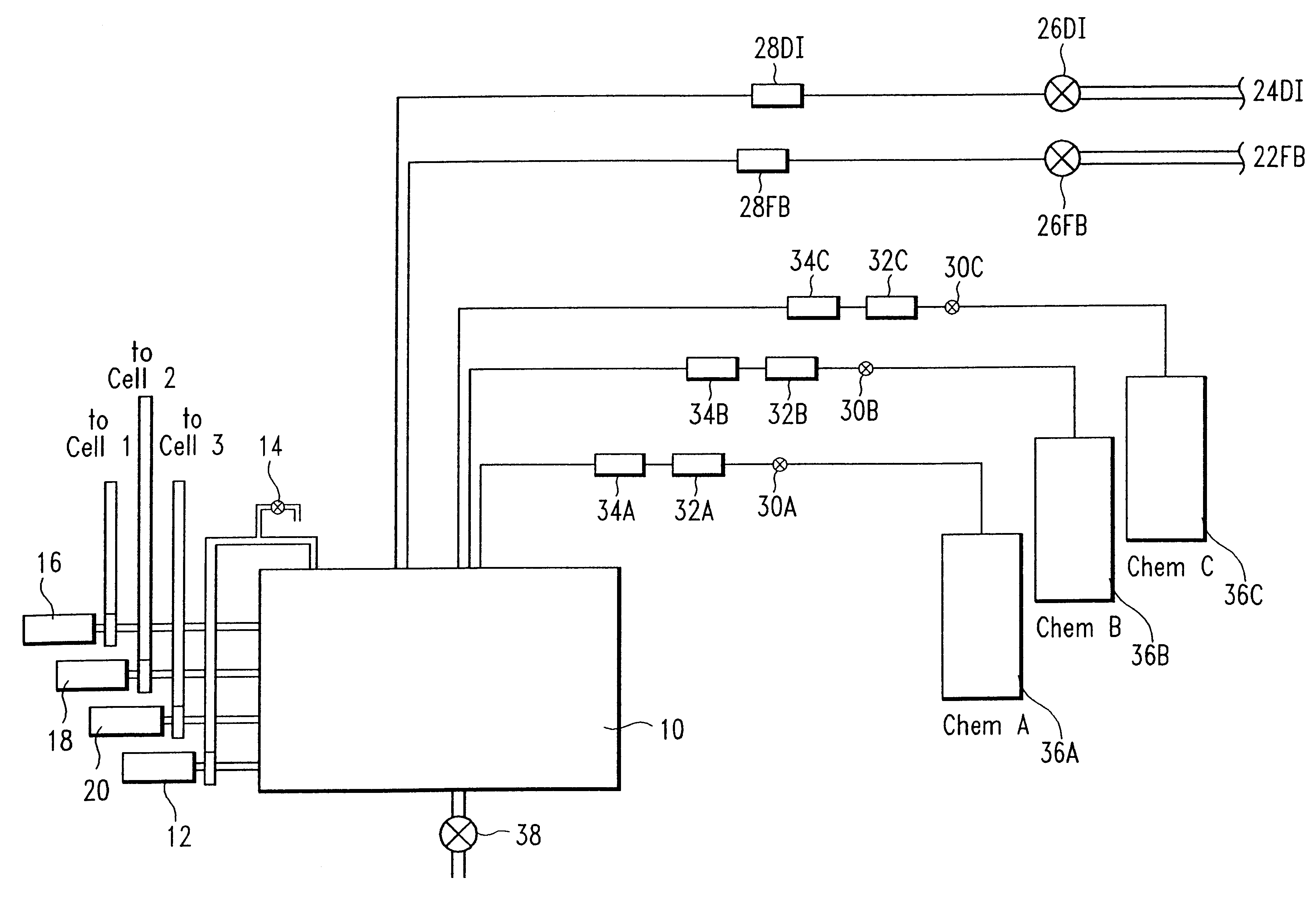 Method of controlling chemical bath composition in a manufacturing environment