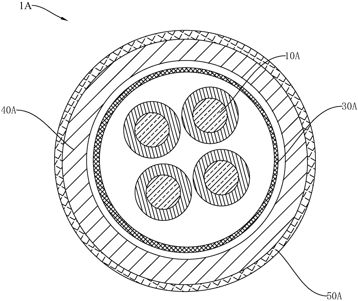 Novel data cable and manufacture process thereof