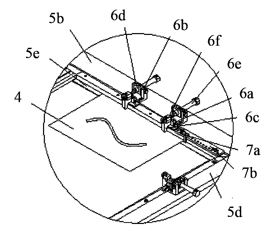 Full-automatic template sewing machine