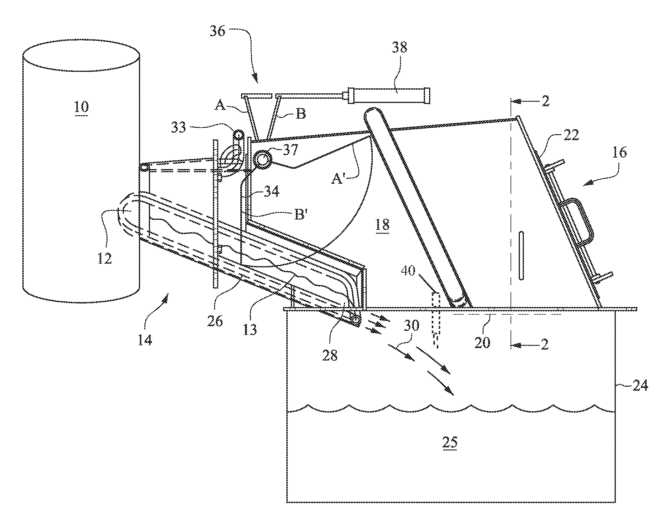 Cooled smelt restrictor at cooled smelt spout for disrupting smelt flow from the boiler