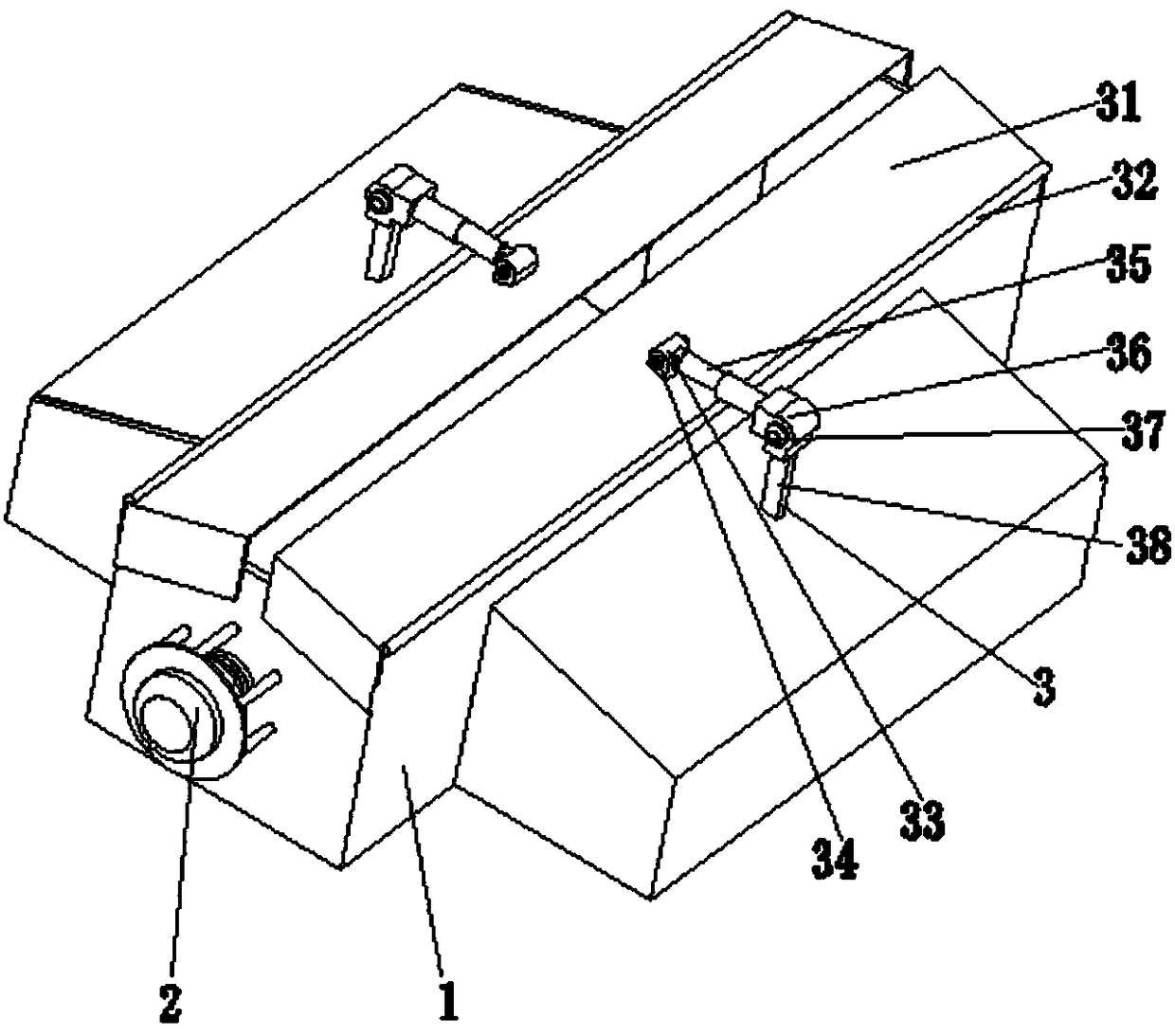 A mixing device for intelligent robots buried in building water supply and drainage pipelines