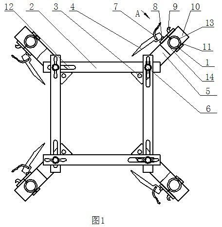 Push-pull device of conductor spacer of overhead wire