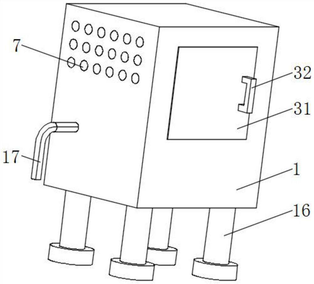 Novel industrial switch dislocation cabinet device