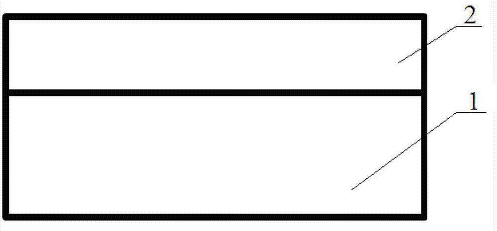 Impedance type nickel film heatmeter based on laser etching method and manufacturing method thereof