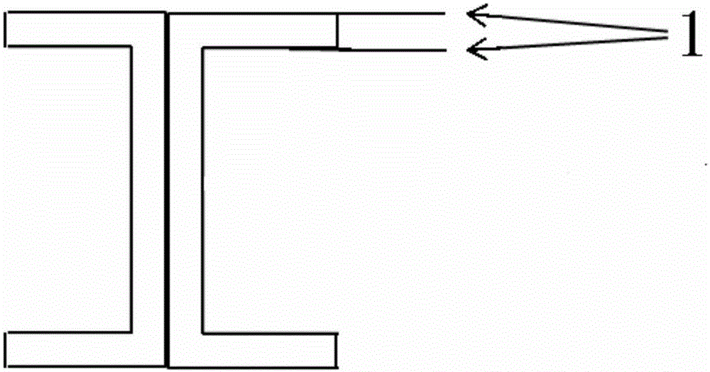 Composite structural member capable of storing/releasing charge and preparing method and application thereof