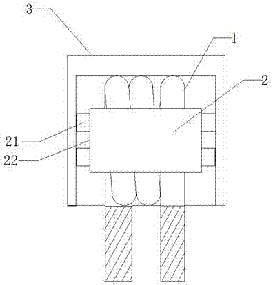 High-quality combined inductor