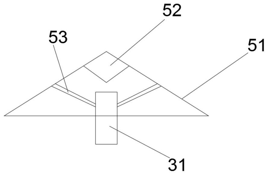 Red lead oxidation furnace discharge cooling device