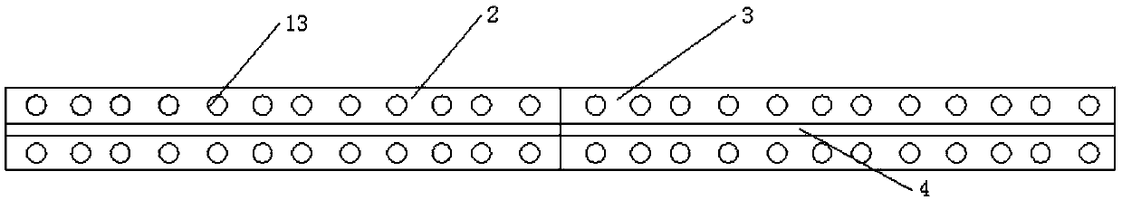 Automobile windscreen wiper capable of automatically removing ice