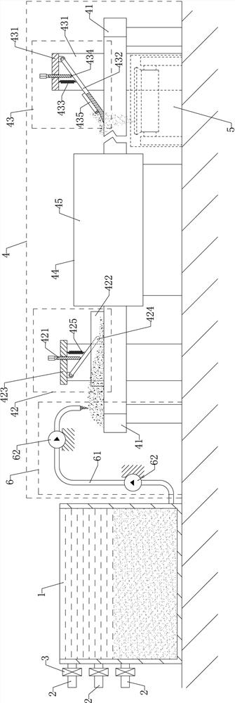 Sludge treatment method and matched treatment device