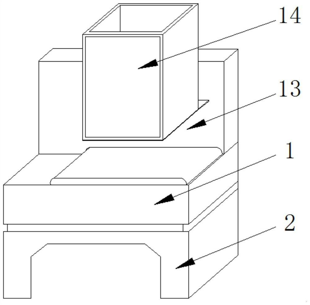 Goods sorting device for logistics