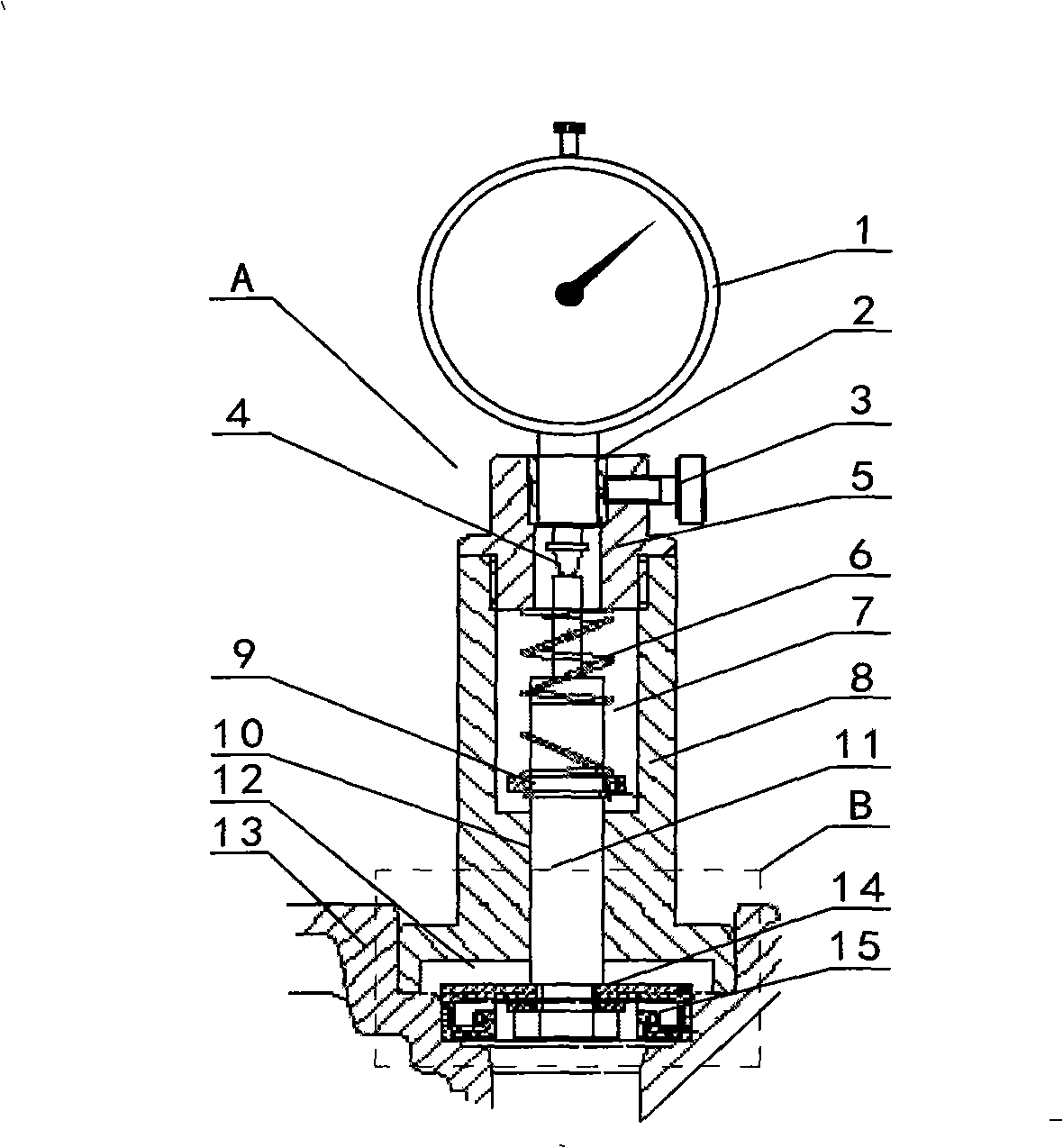 Depth detection apparatus