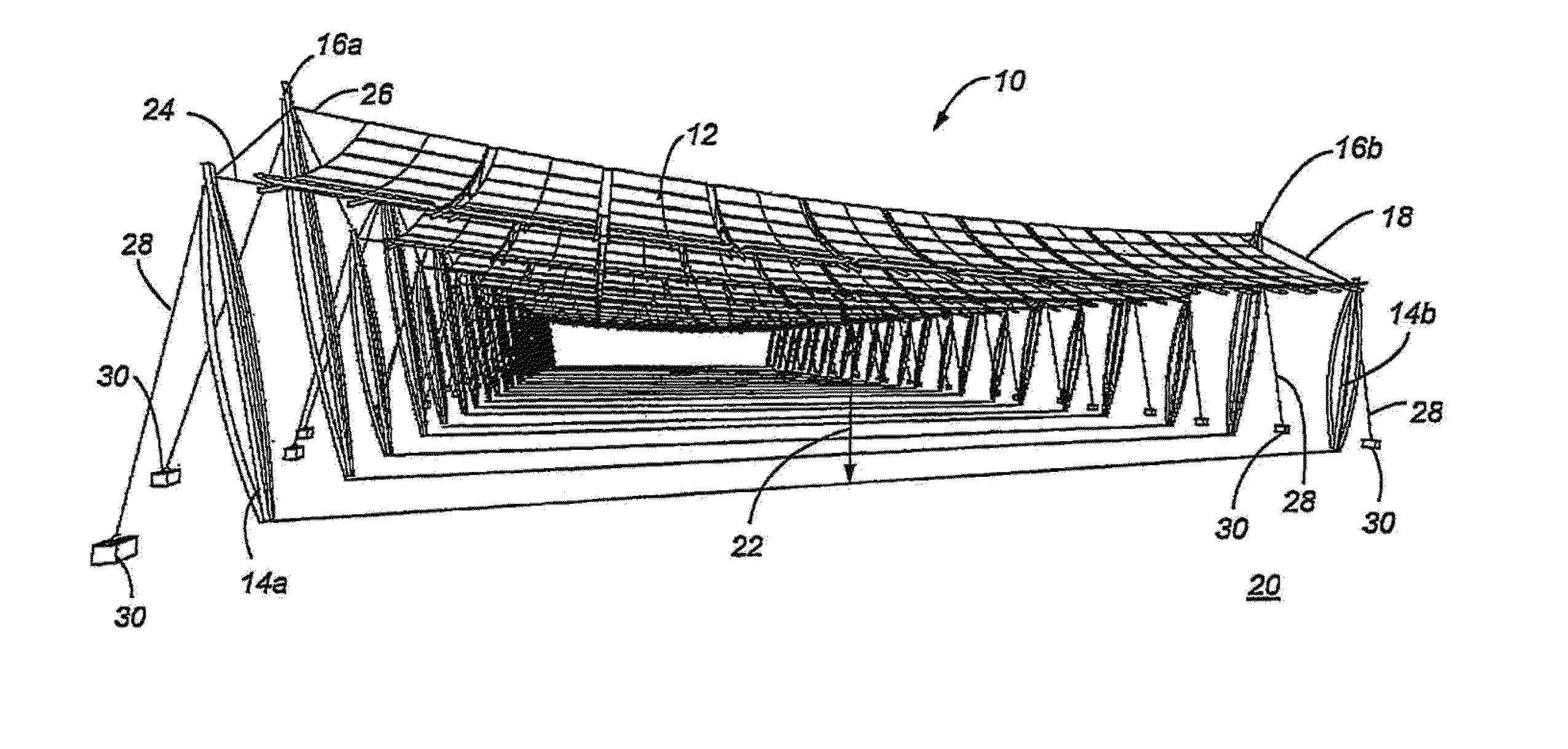 Solar array support methods and systems