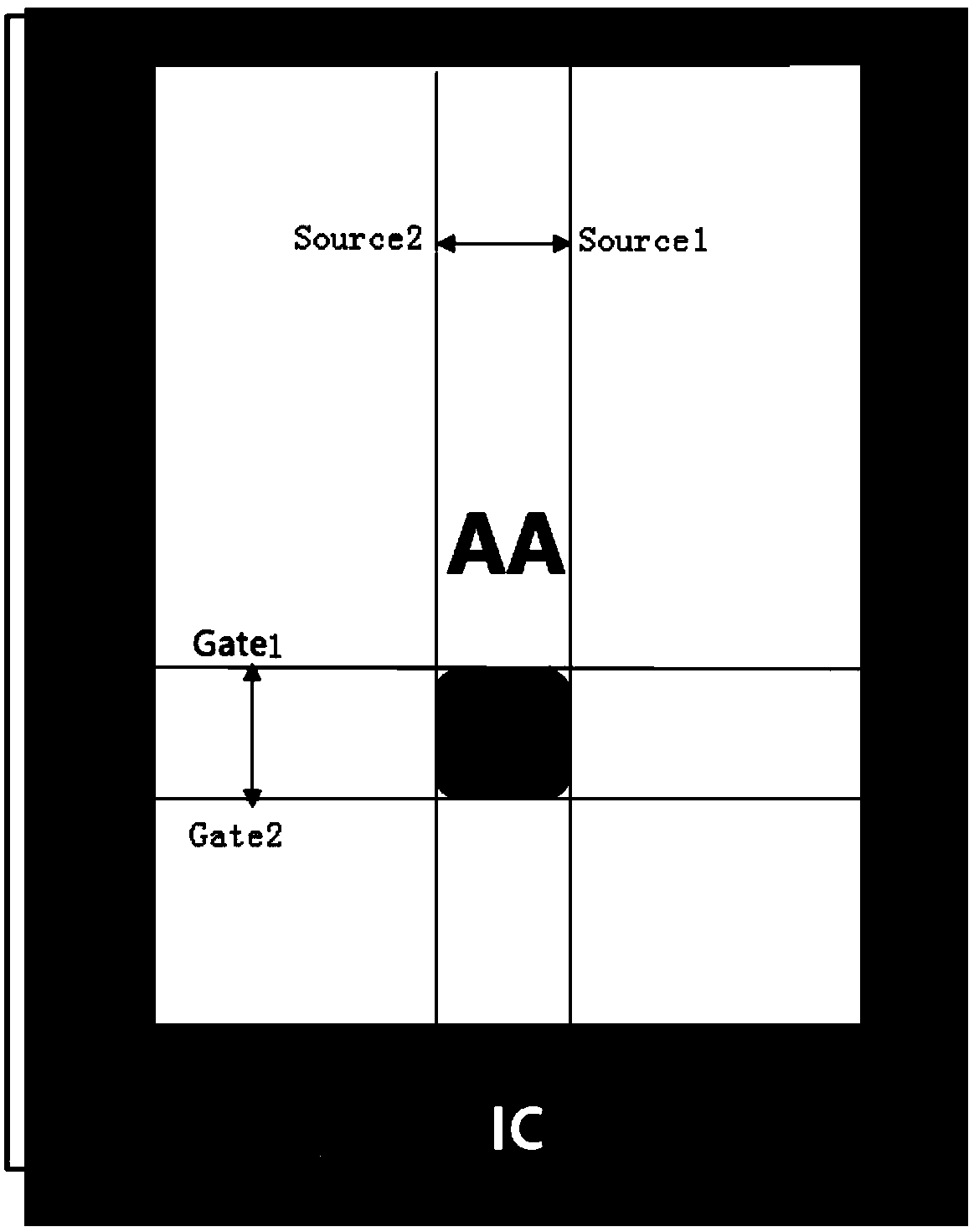 Black screen fingerprint unlocking device and method applied to liquid crystal display screen, and electronic equipment