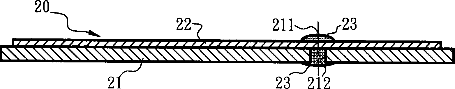 Structure and making method of flexible circuit board for ink-jet printing head