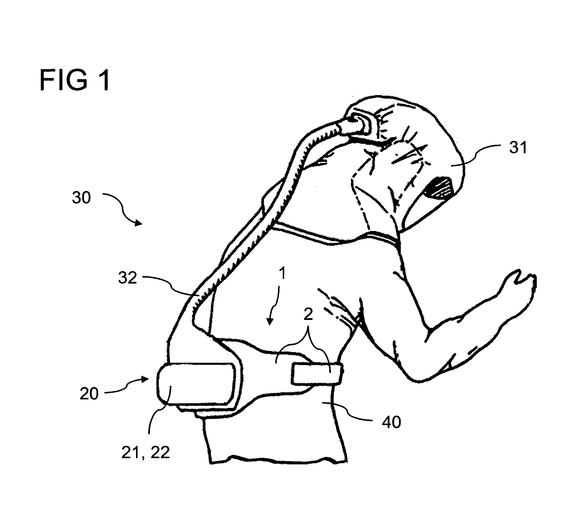 Carrying system for a blower filter device, blower filter device as well as blower filter system