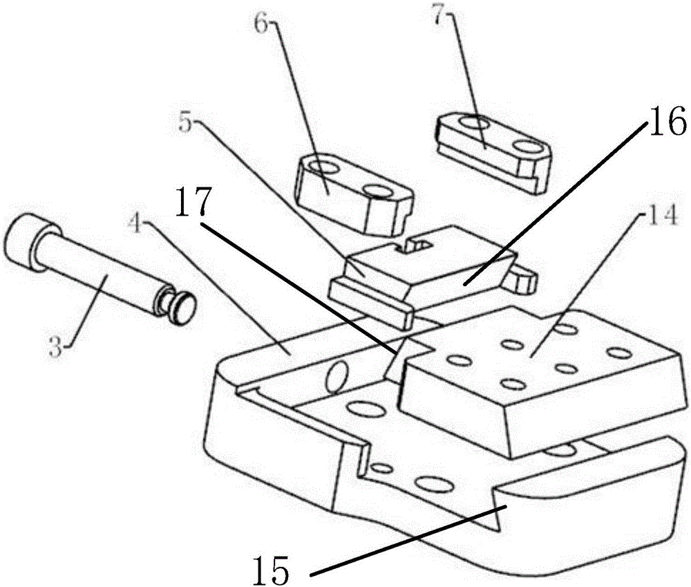 Flexible polishing device for angle grinder for end of robot