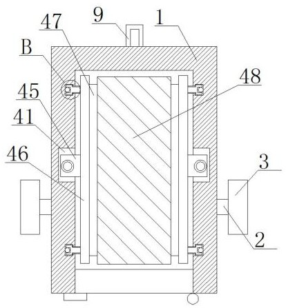 Rapid transfer mechanical equipment for building blocks