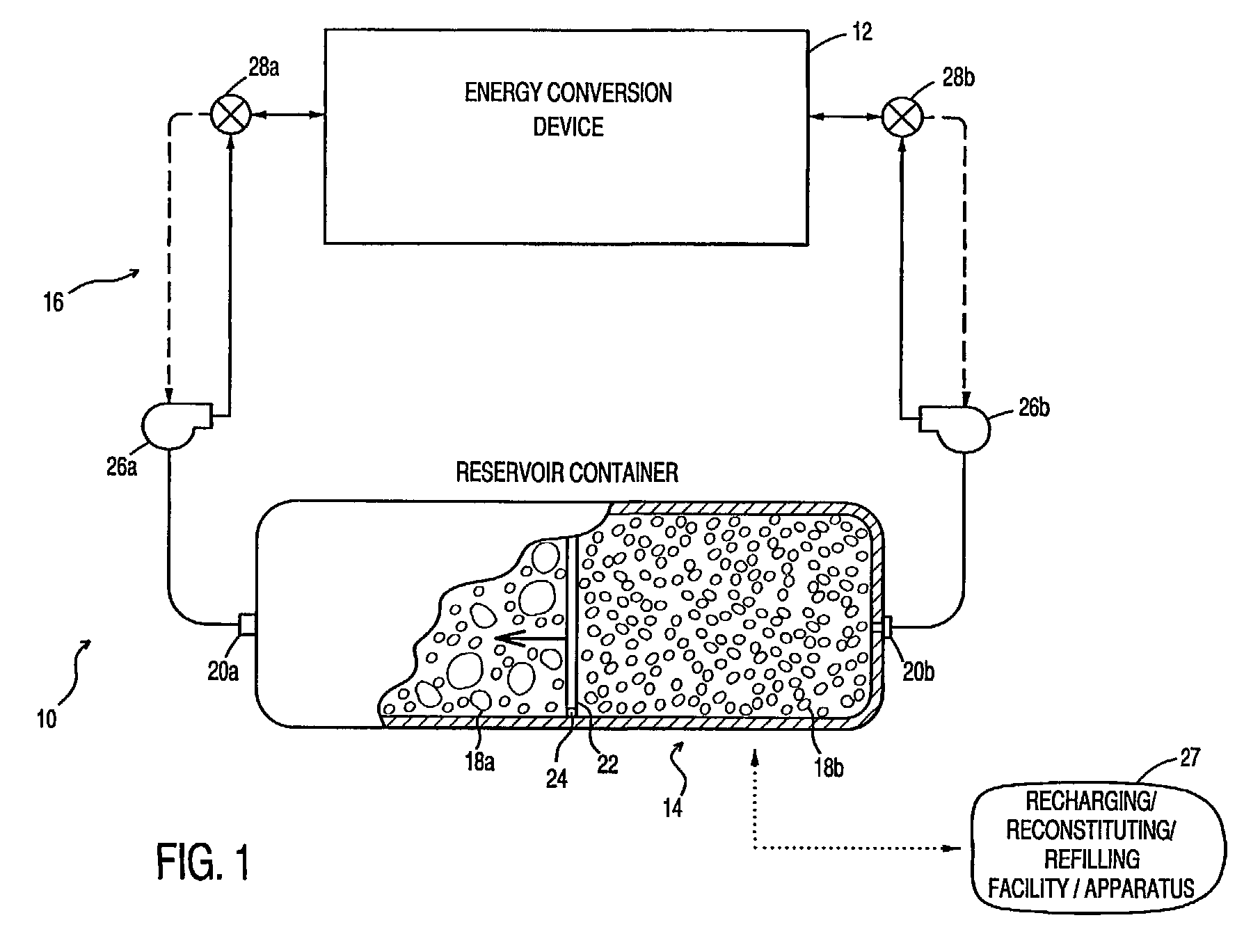 Fuel containment and recycling system