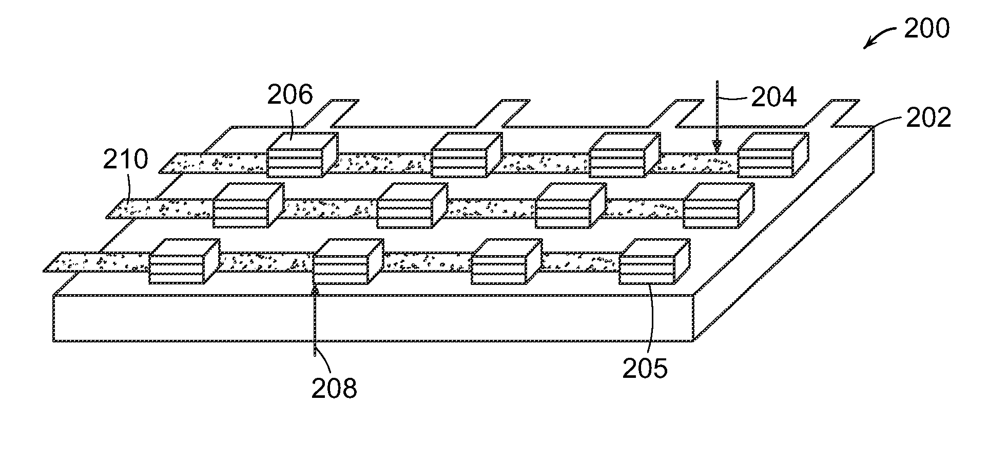 Methods for the fabrication of nanostructures heating elements