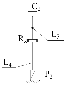 Three-degree-of-freedom parallel material vibration sorting platform