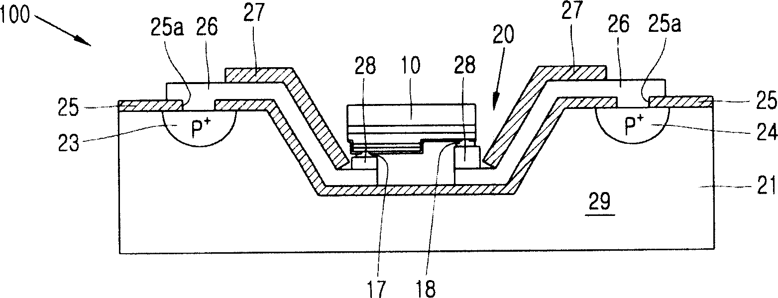 Light emitting device and fabrication method thereof and light emitting system using the same