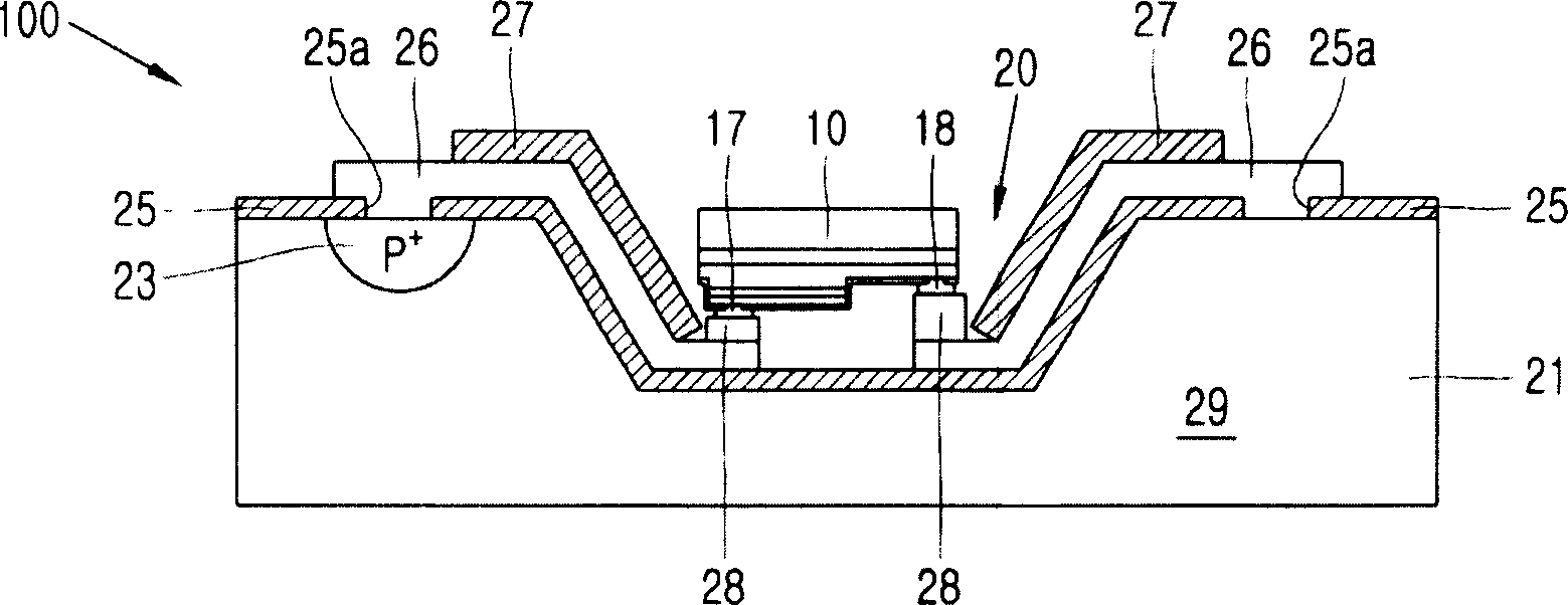 Light emitting device and fabrication method thereof and light emitting system using the same