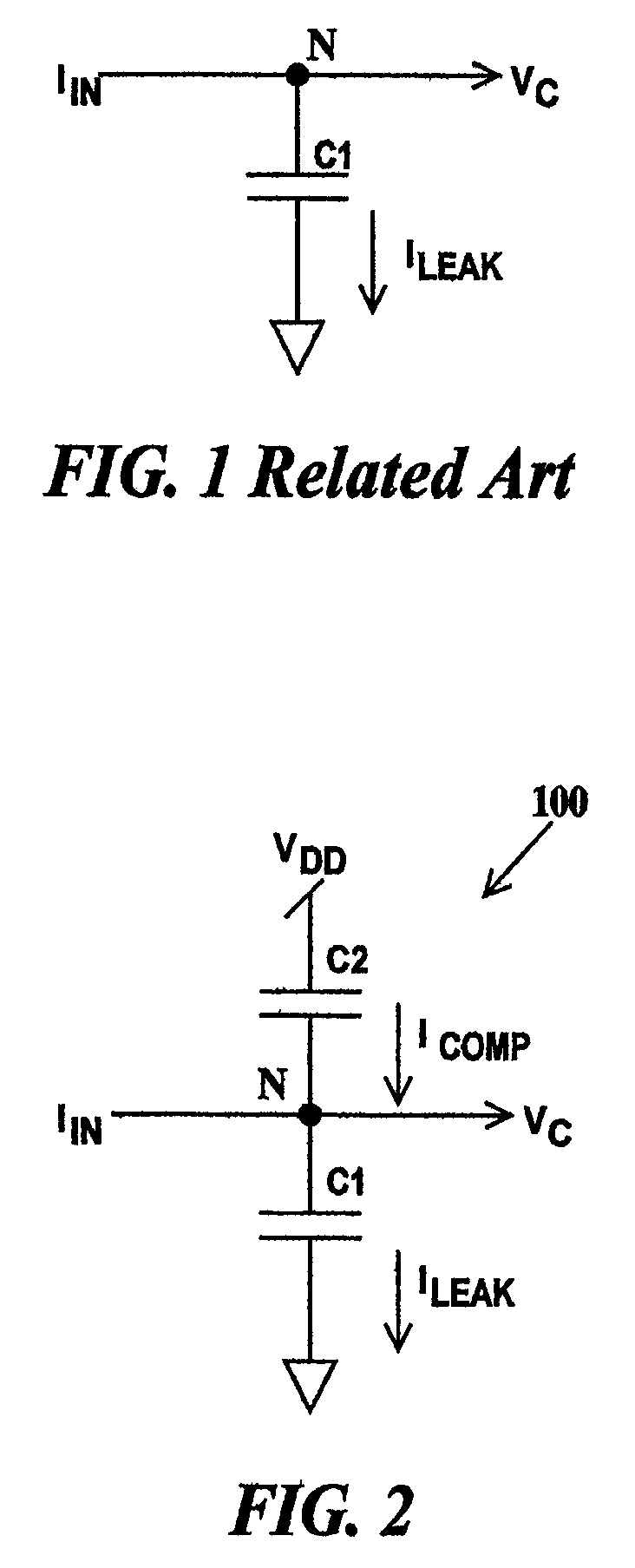 Leakage compensation circuit