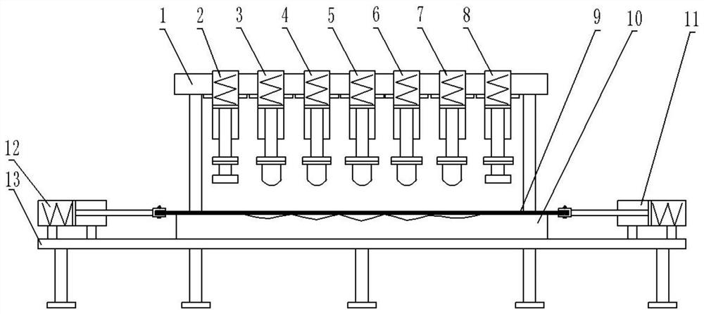 A kind of plate strong deformation device and its technology