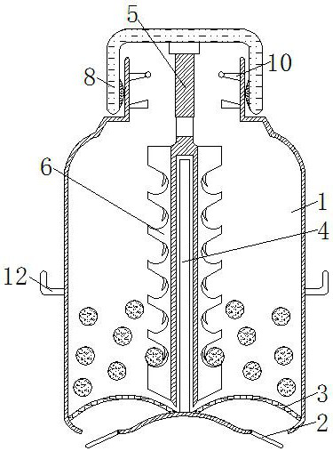 A rapid preparation device for granule medicine